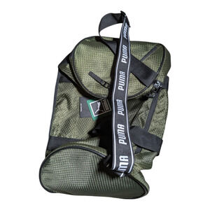 PUMA - Evercat - Unisex - Jolt Duffel Bag - Olive Green and Black Color - NWT